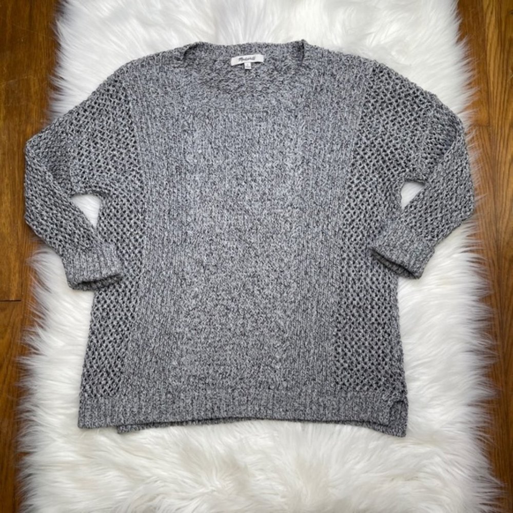 MADEWELL Marled Plaza Crewqneck Sweater Size Small